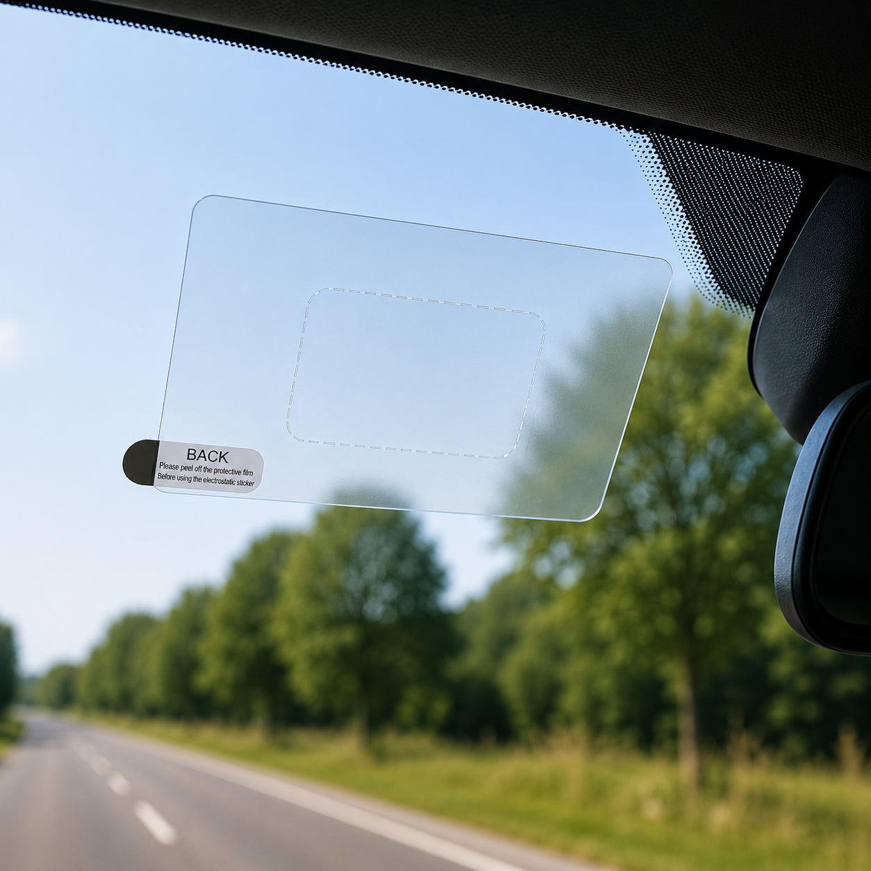 Elektrostatische Sticker
